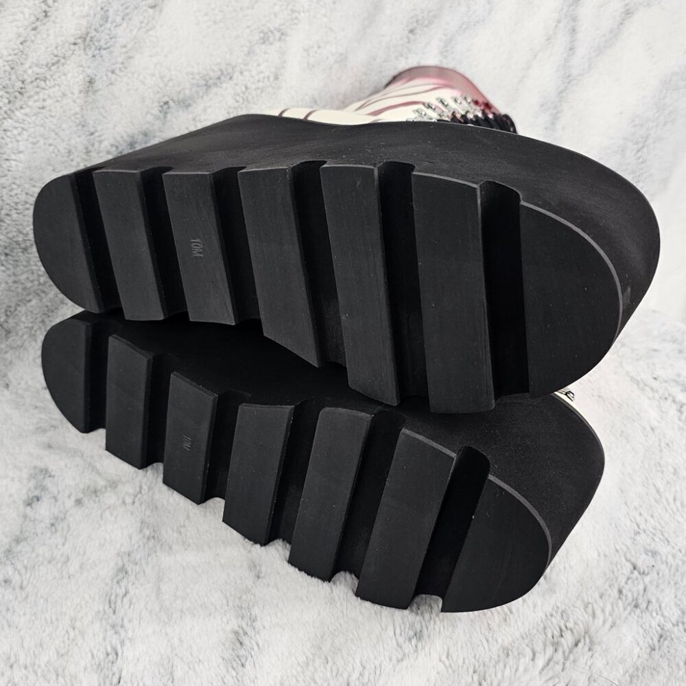 Dolls Kill Trickz N Treatz 10 Dripping Blood Scream Queen Platform Traitor Boots - Picture 7 of 12